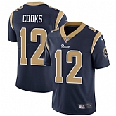 Nike Men & Women & Youth Rams 12 Brandin Cooks Navy NFL Vapor Untouchable Limited Jersey,baseball caps,new era cap wholesale,wholesale hats